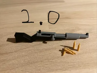 Funktionierendes mini Gewehr 2.0