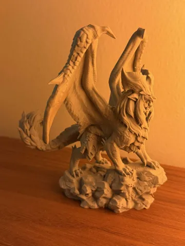 Escenografía en miniatura: Lunastra - Monster Hunter Diorama #038 — vista de referencia 2