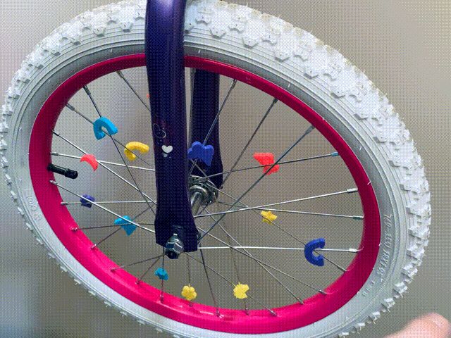 Bike Wheel Spoke Clips
