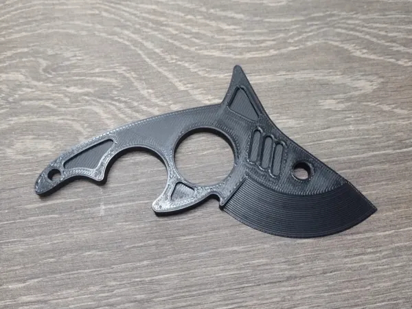 Couteau requin décoratif