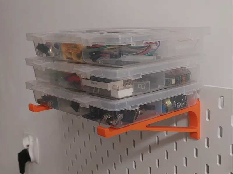 simple shelf bracket for SKADIS (quick print)