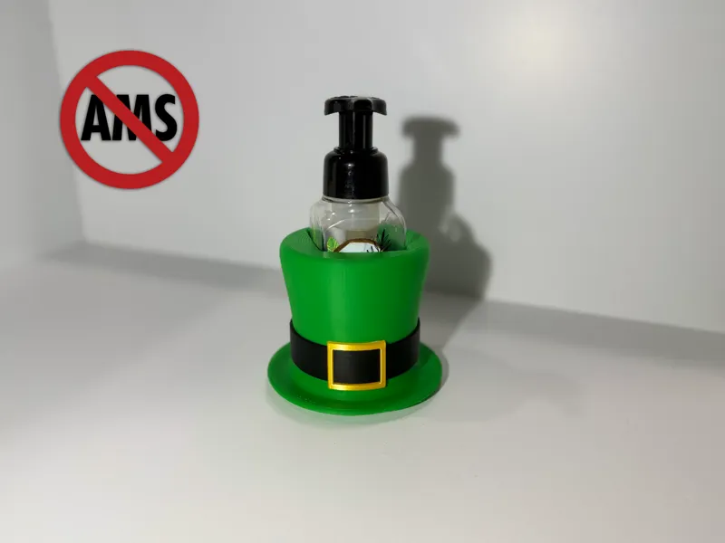 Leprechaun Hat Soap Holder (B&BW)
