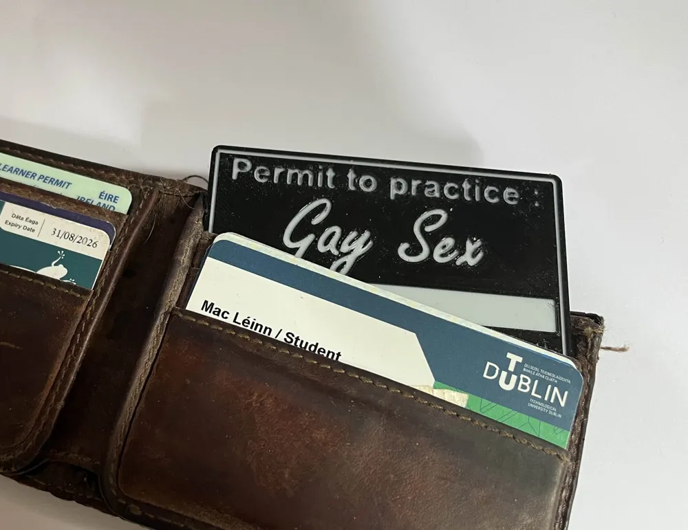 Gay Card by BenGerman MakerWorld: Download Free 3D Models