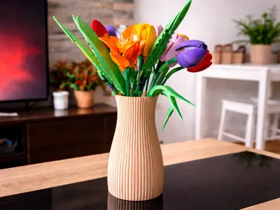 Vase for L.E.G.O Tulips