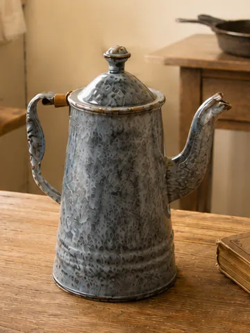 Maceta decorativa: Mini Gooseneck Graniteware Coffee Pot — vista de referencia 2