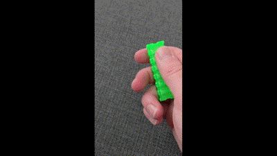 Magnetic fidget slider