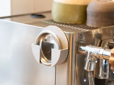 Holder for blind filter or tamper espresso machine