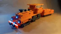 PARTS ORANGE LOCOMOTIVE