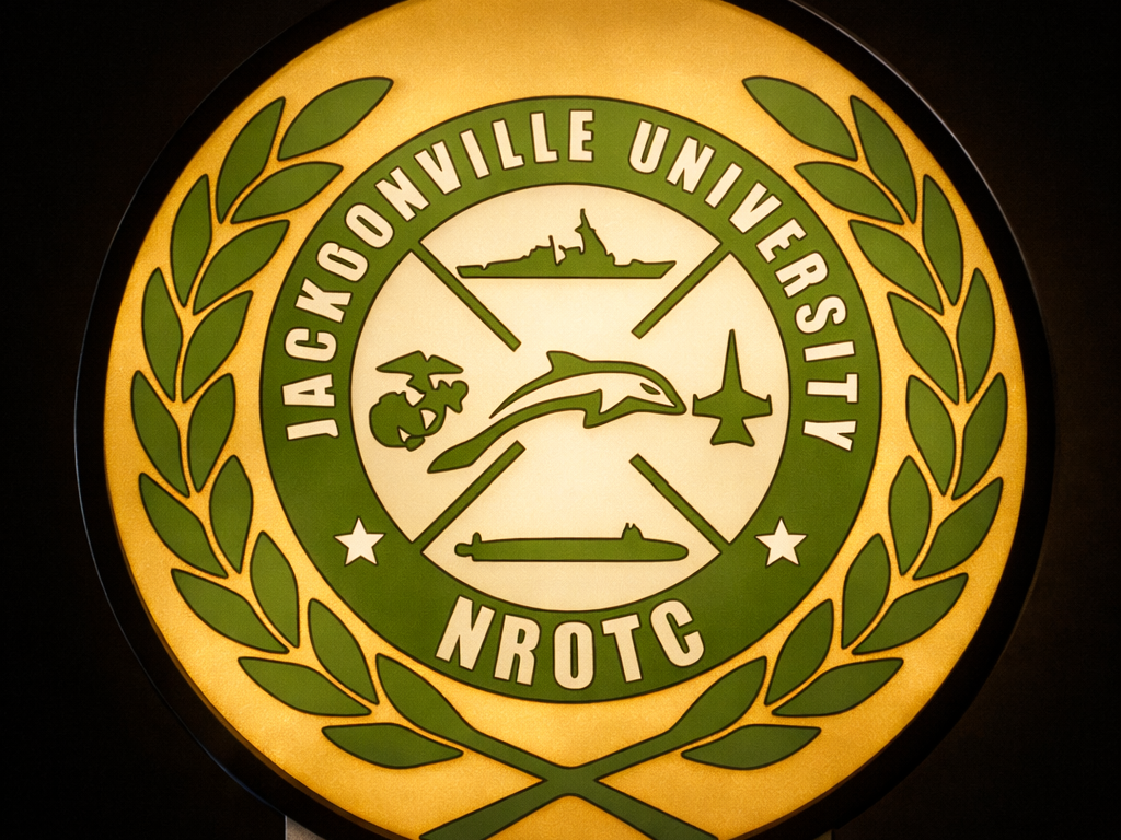 JU NROTC Light Box