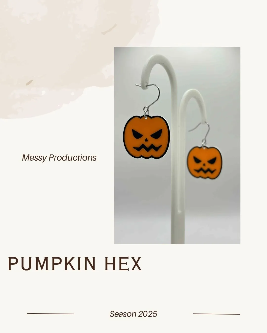 Pumpkin Earrings view 4