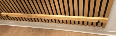 Shoe Holder for Acoustic Panels