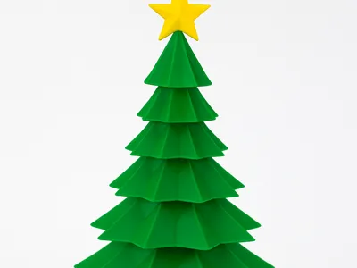 Christmas Tree With a Star