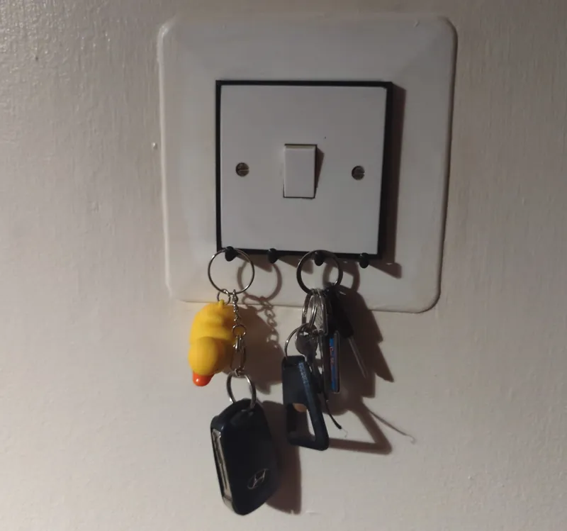 Light Switch Key Hooks