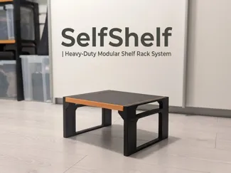 SelfShelf | Heavy-Duty Modular Shelf Rack System