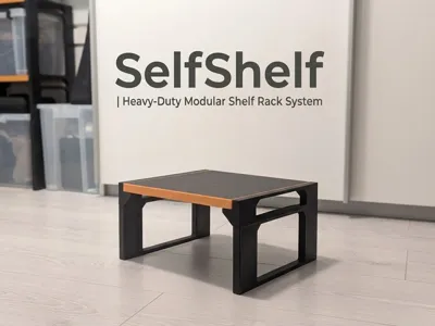 SelfShelf | Heavy-Duty Modular Shelf Rack System