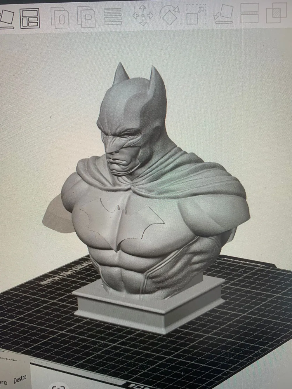 BUSTO DE BATMAN - Modelo de impresión 3D gratuito - MakerWorld