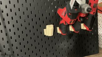 Milwaukee M12 Tool Holder for Skadis