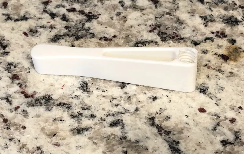 Lead screw cleaning tool