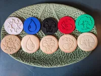 5 Colors, 2 Plates, Print by object, 0.2mm layer