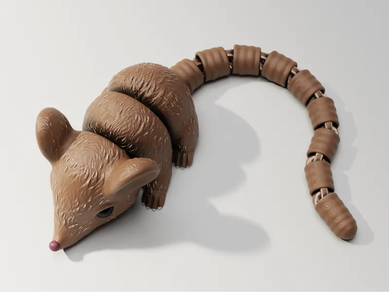 Articulated flexi mouse