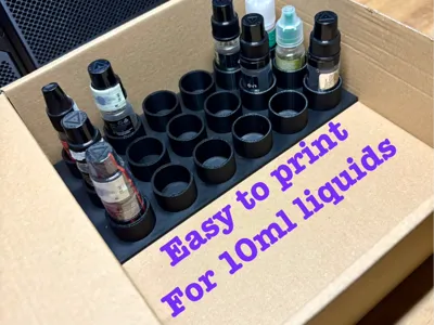 Filament box recycling: Vape E-Liquid Organizer