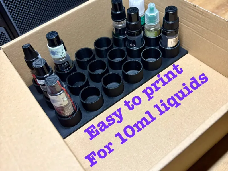 Filament box recycling: Vape E-Liquid Organizer