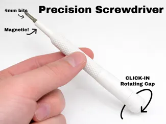 4mm iFixit Precision Screwdriver with Rotating Cap