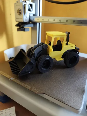 Modelo para impresión 3D: Wheel Loader Kit — vista de referencia 4