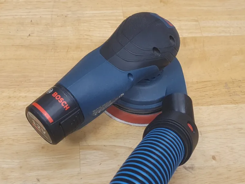 Adapter Bosch GAS 35 auf Akku-Exzenderschleifer