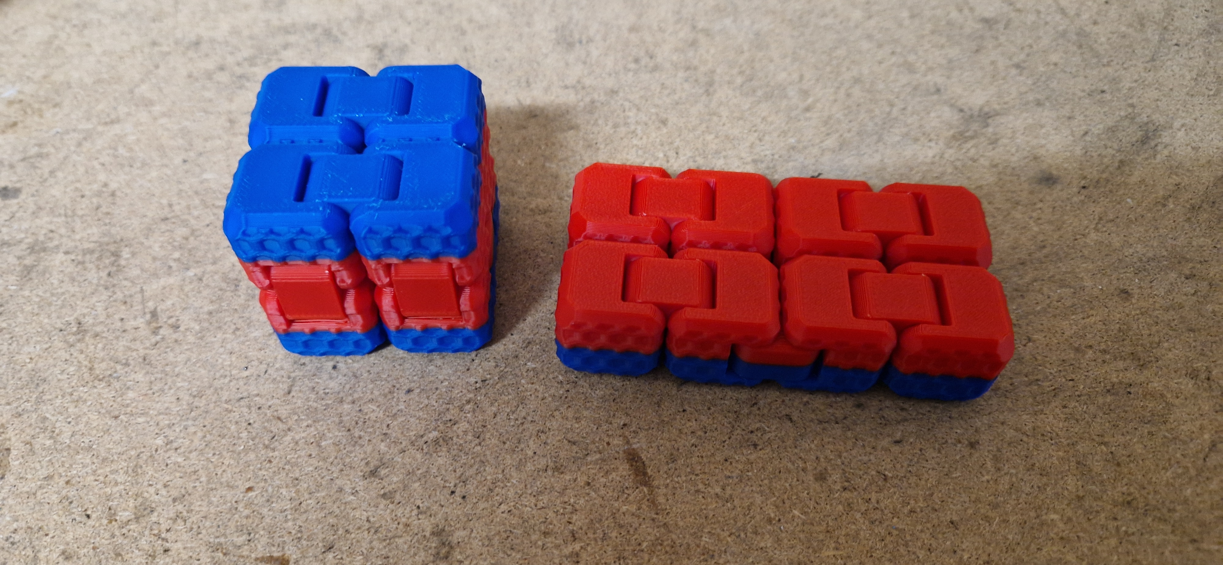 Miniatura 9 do modelo 3D Fidget Cube Toy: Angled