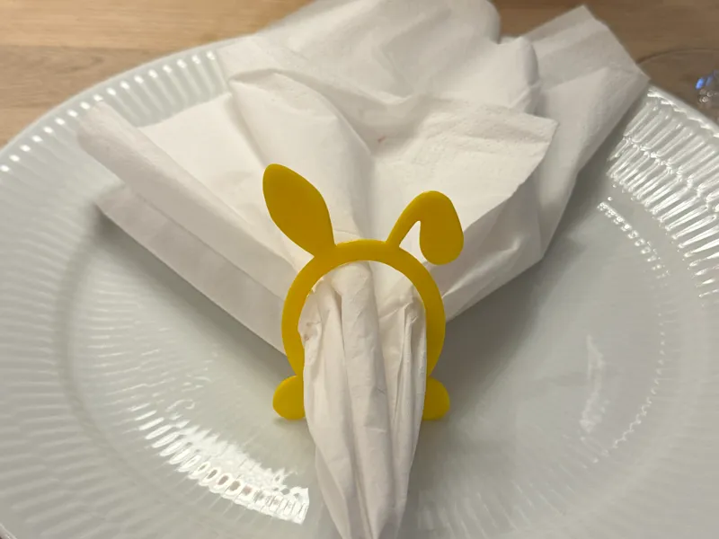 Bunny napkin holder