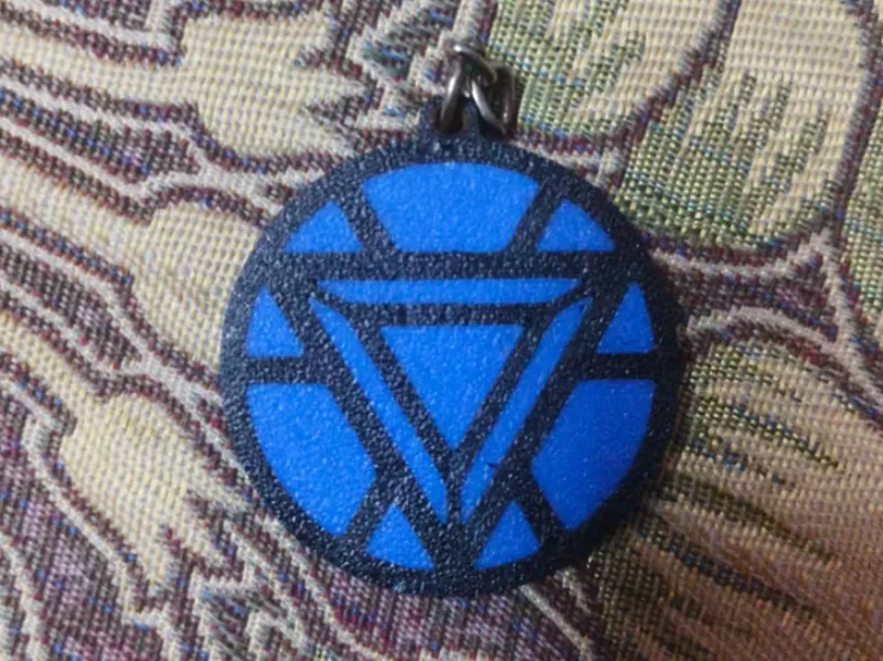 Iron Man arc reactor keychain