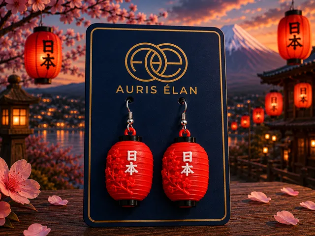 Osaka Akari Lantern Earrings