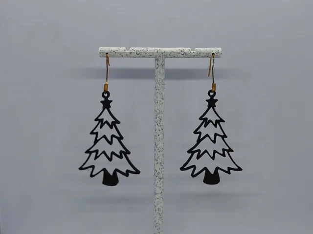 Aretes Navidad Calada