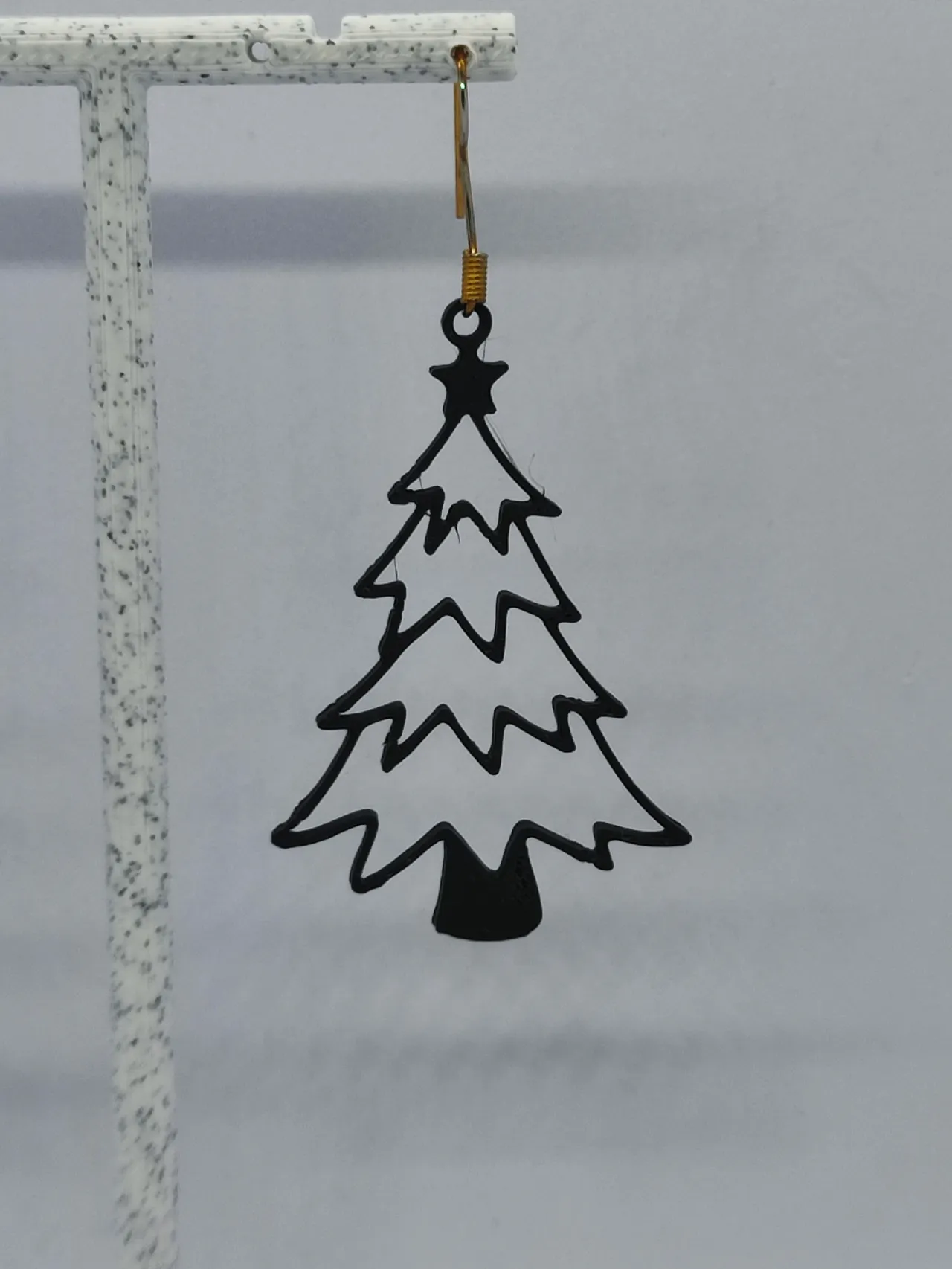 Aretes Navidad Calada view 4