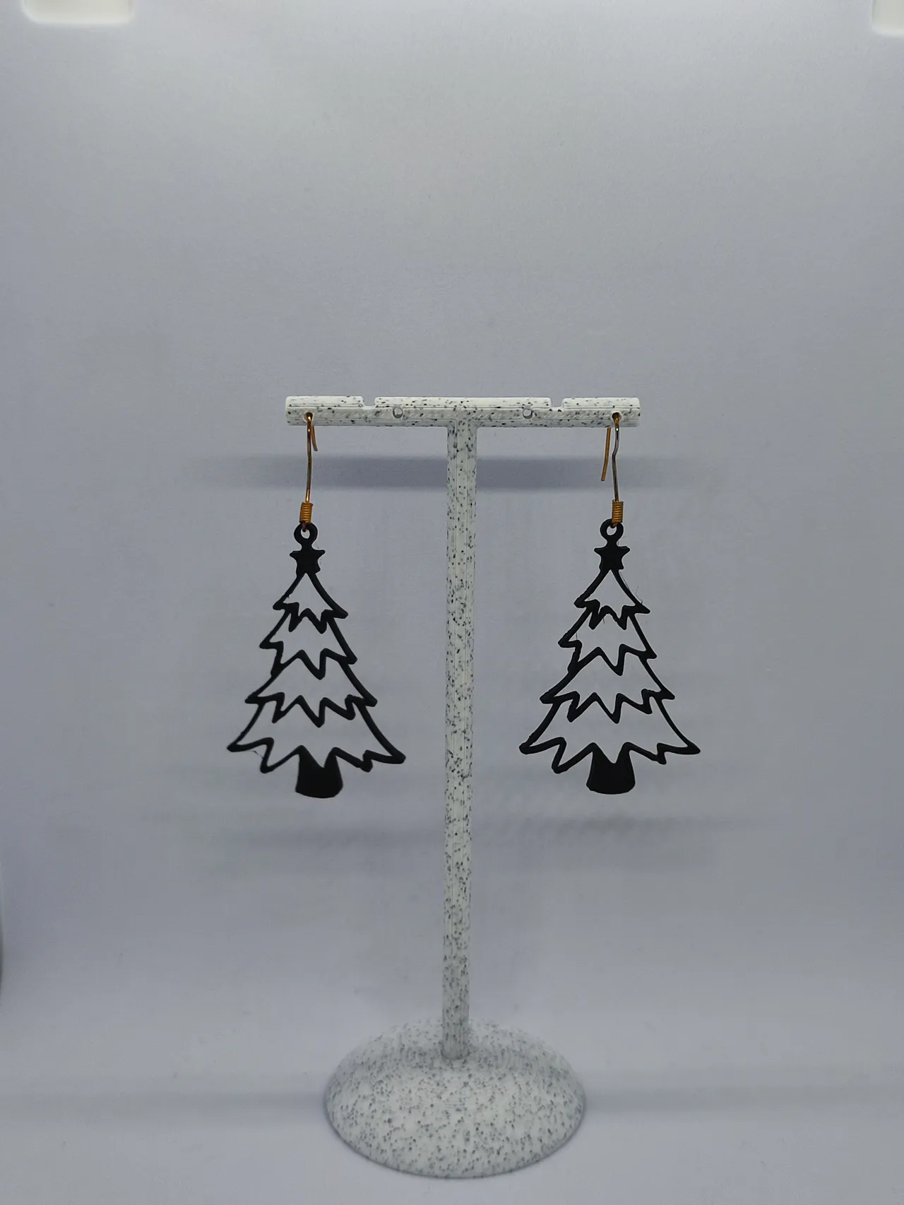 Aretes Navidad Calada view 2