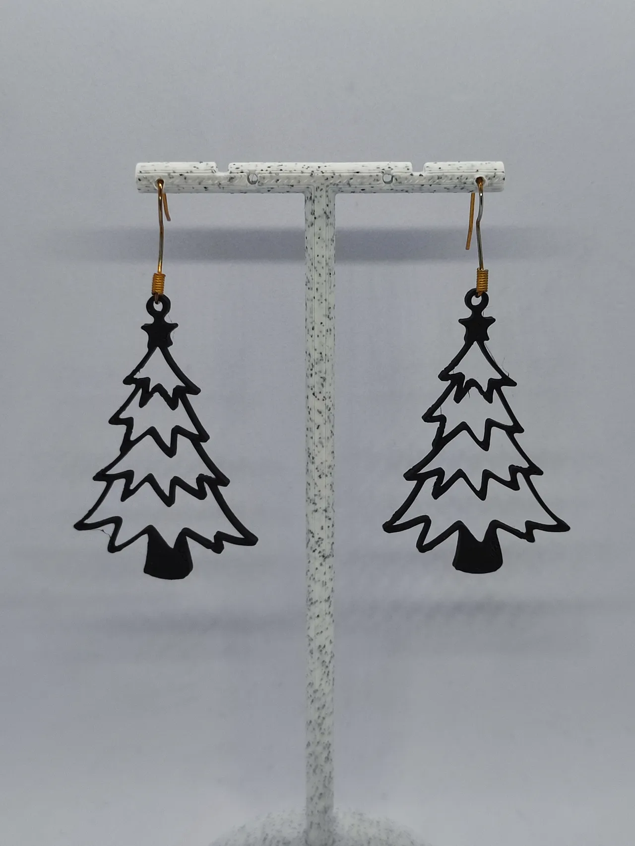 Aretes Navidad Calada view 3