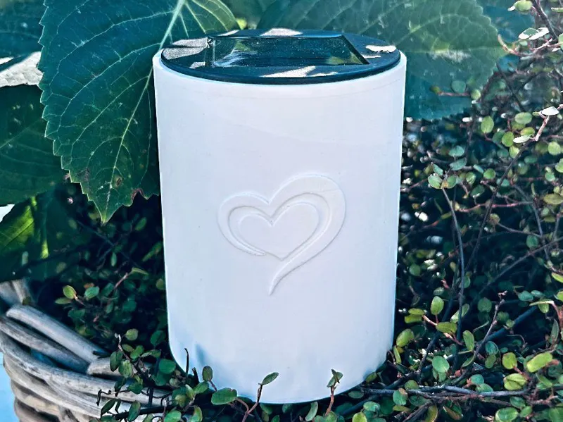 LED Licht mit Motiv Herz