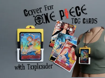 For One Piece Trading Card Display Case Cover