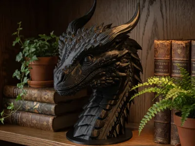 Young Dragon Head Decoration