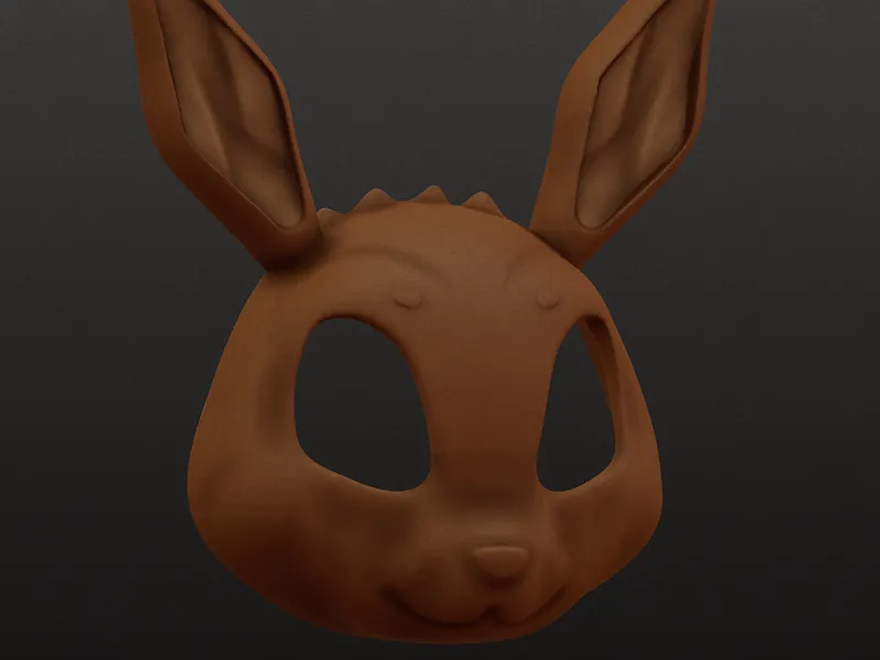 Eevee hair piece
