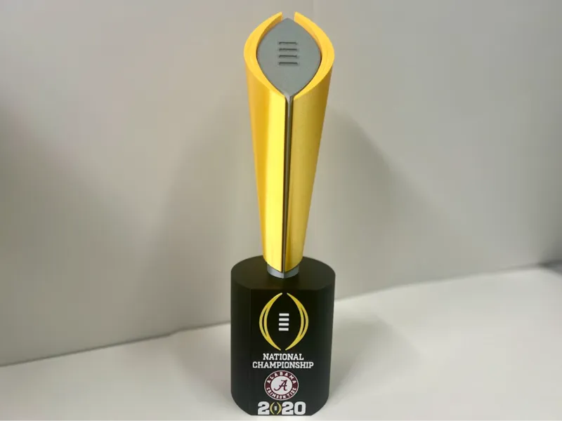2020 Alabama National Championship Trophy