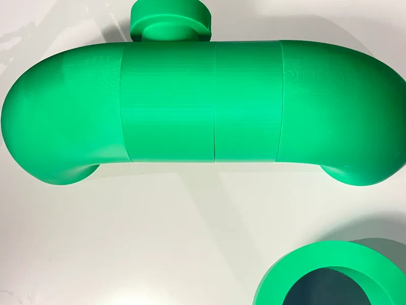 Super mario pipes wall decoration CUSTOMISABLE.