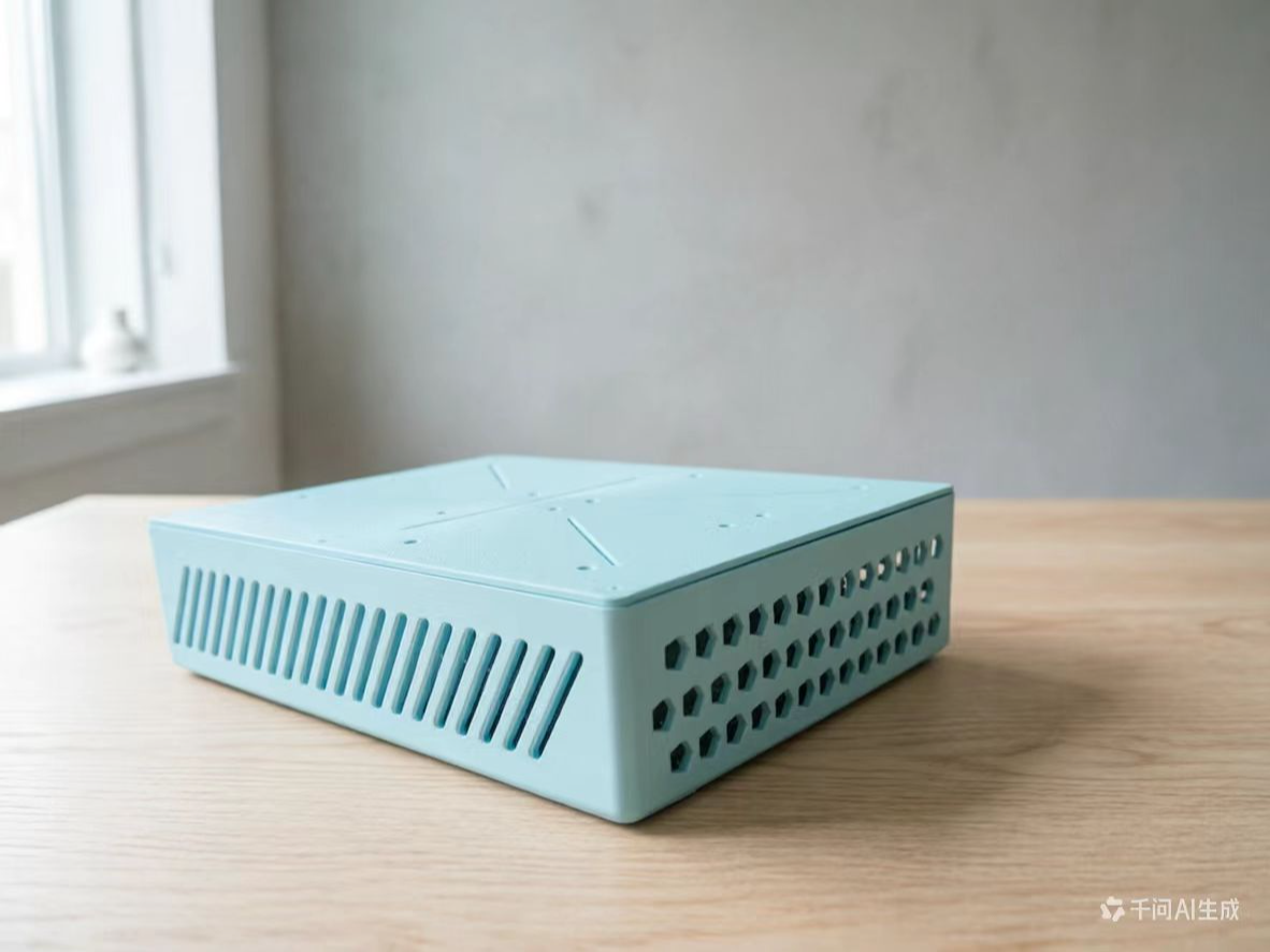 Miniatura 1 do modelo 3D itx主板小机箱