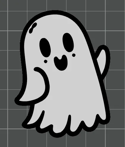 Cute Halloween Ghost (3 of 4)