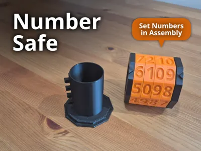 Number Safe - Cryptex