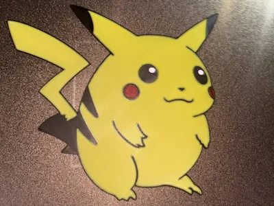 Original Pikachu Wall Art