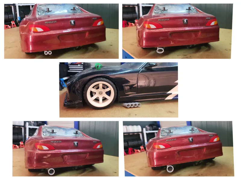1:10 Scale Exhaust Package (Stick On) Scale_BNB