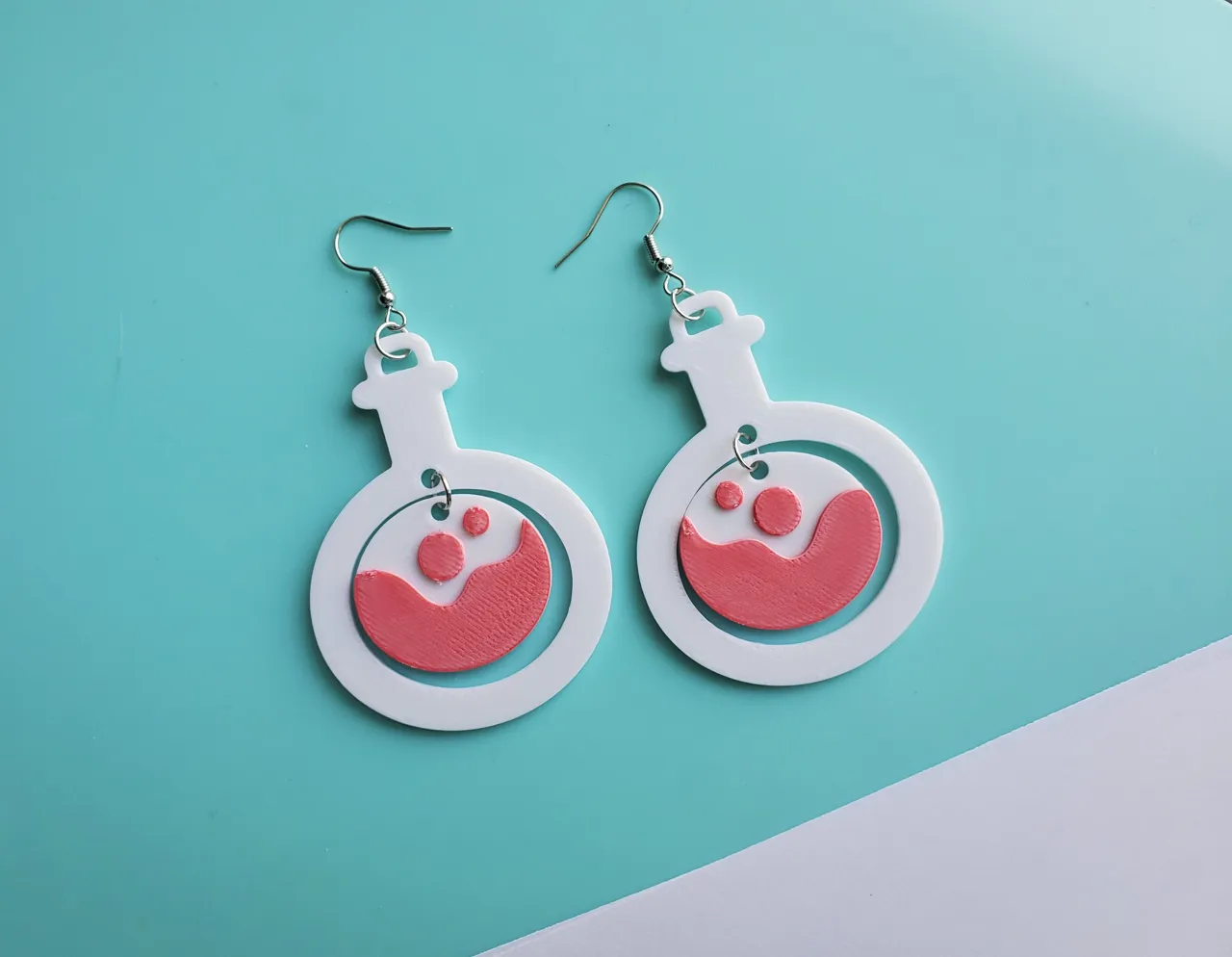 Potion Earrings/Pendant view 2