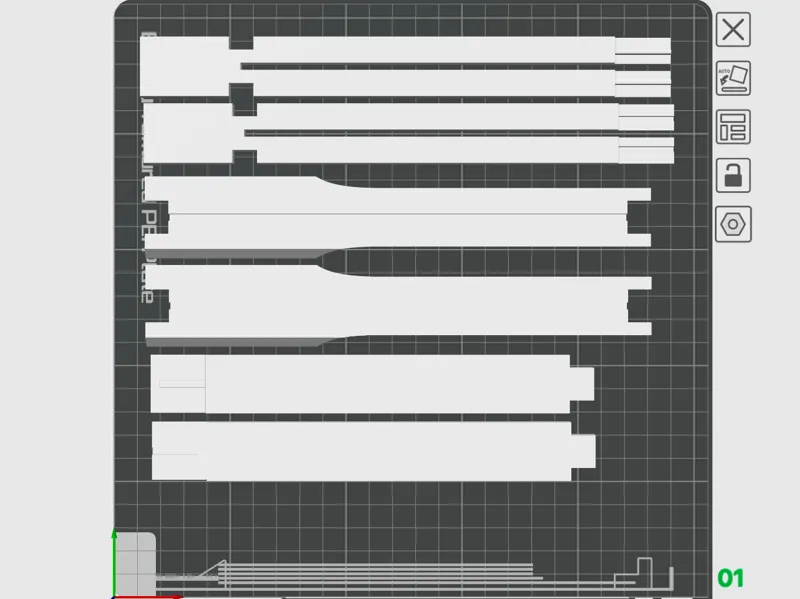DN4 Frame parts